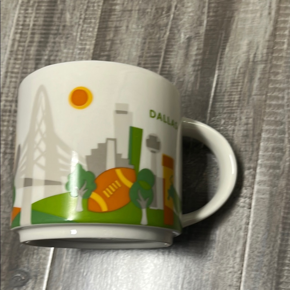 Starbucks Dallas You Are Here mug